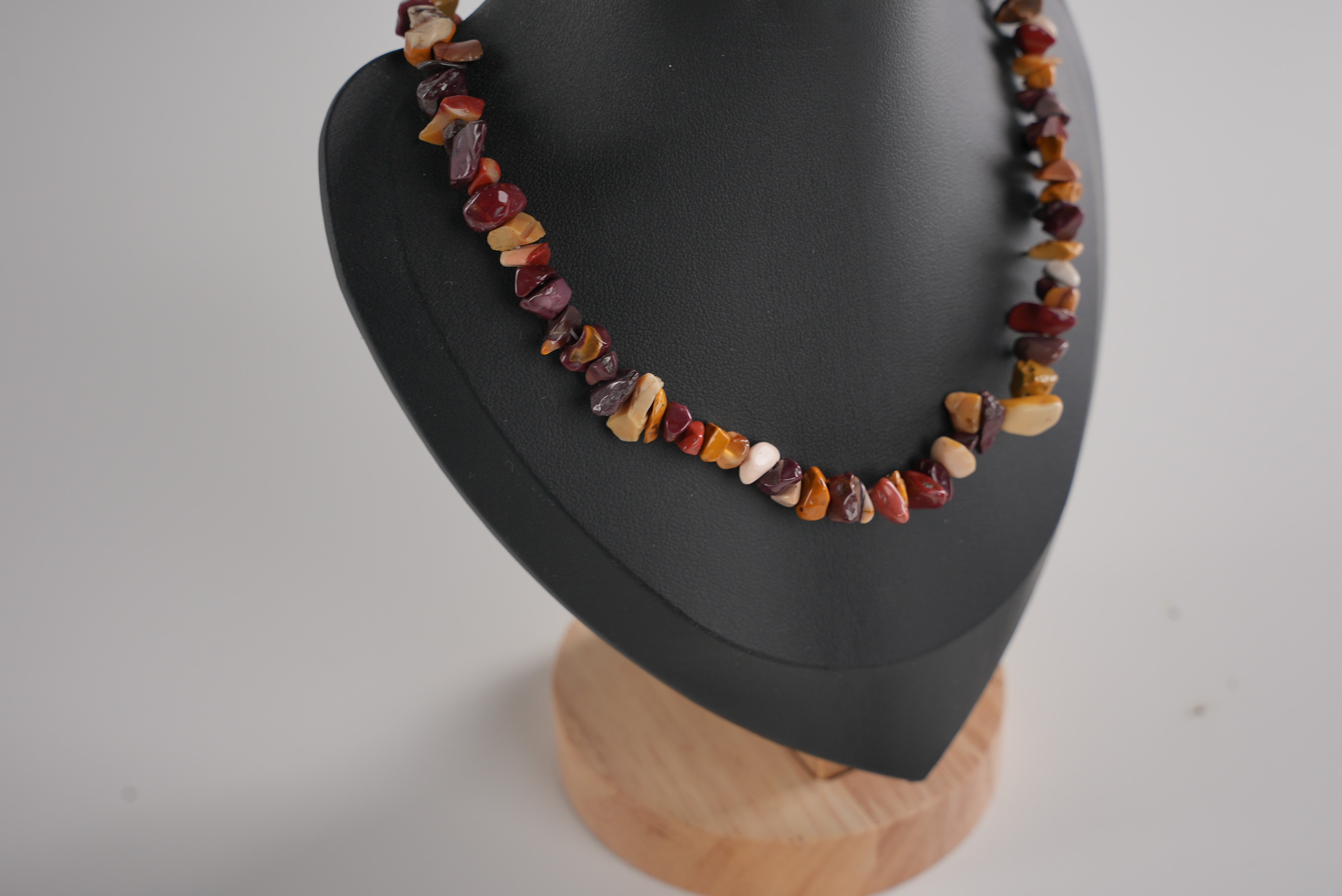Mookaite Jasper Beaded Necklace